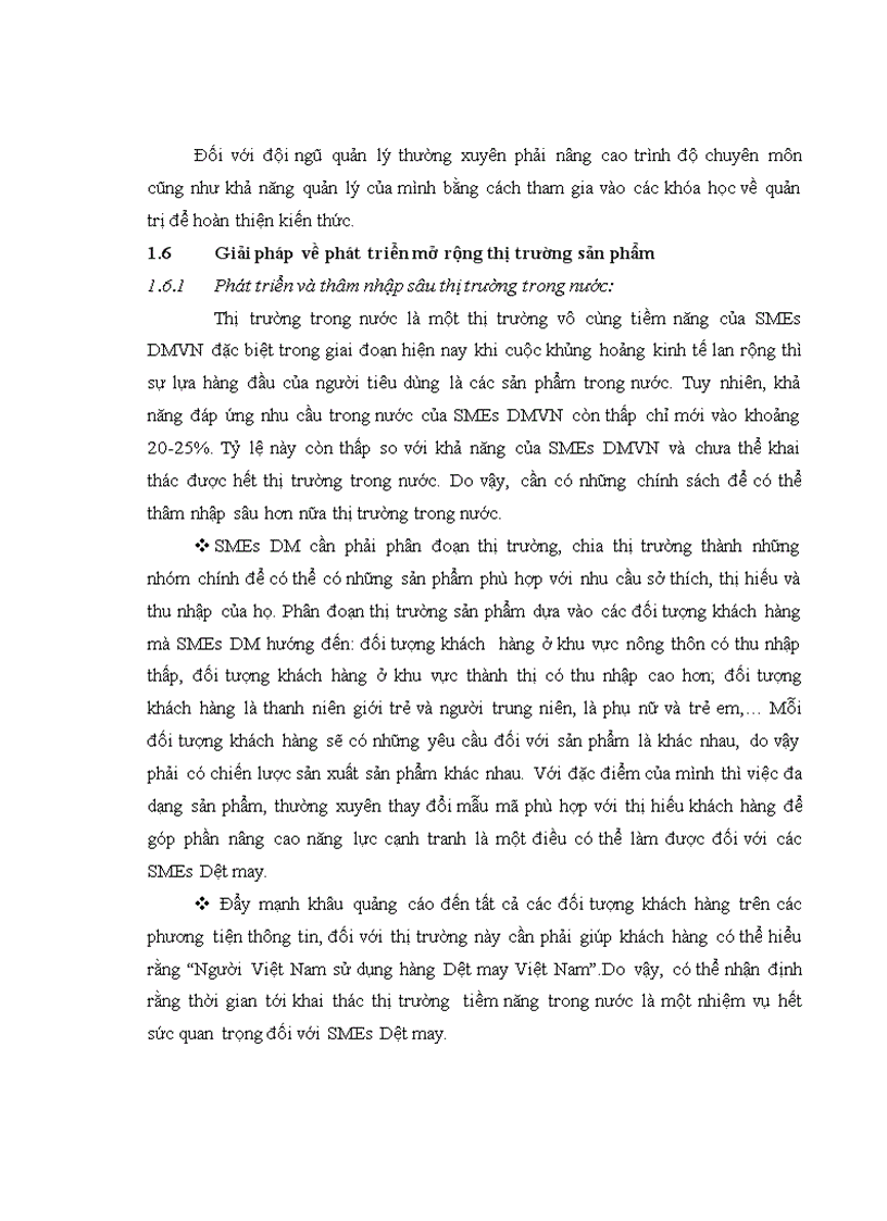 image for page Một số giải pháp nâng cao năng lực cạnh tranh của SMEs Dệt may Việt Nam sau khi gia nhập WTO