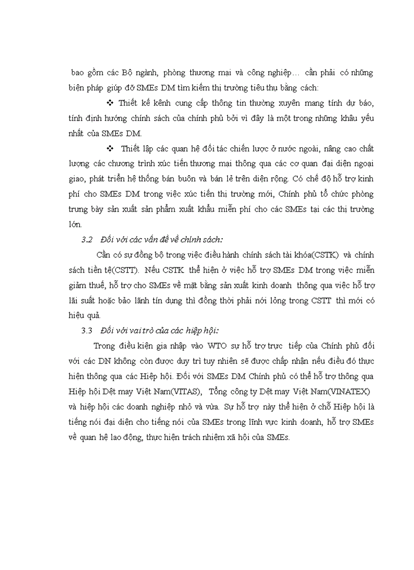 image for page Một số giải pháp nâng cao năng lực cạnh tranh của SMEs Dệt may Việt Nam sau khi gia nhập WTO