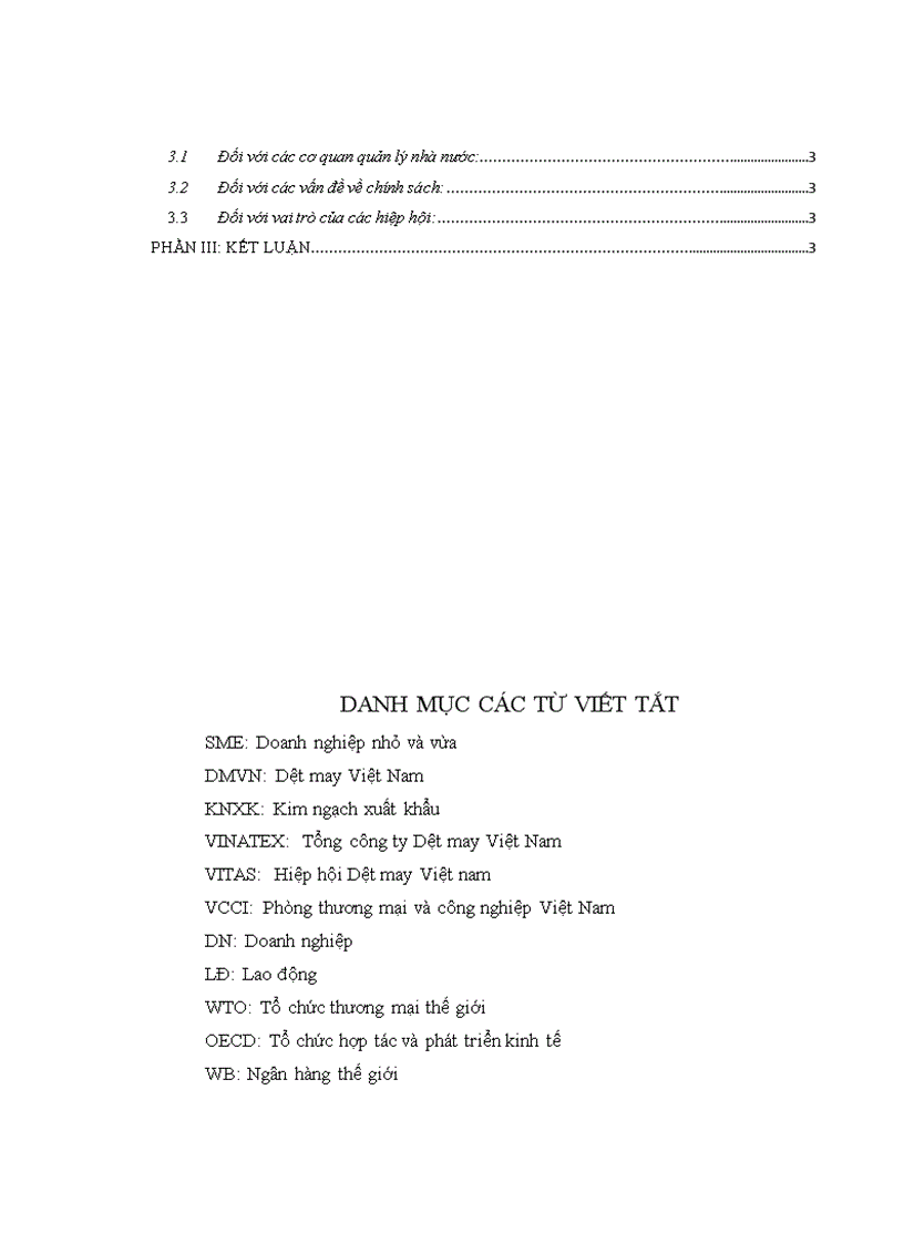 image for page Một số giải pháp nâng cao năng lực cạnh tranh của SMEs Dệt may Việt Nam sau khi gia nhập WTO