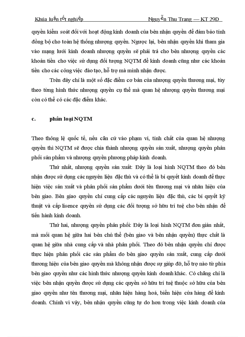 image for page Một số vấn đề lý luận và thực tiễn về hợp đồng nhượng quyền thương mại ở Việt Nam