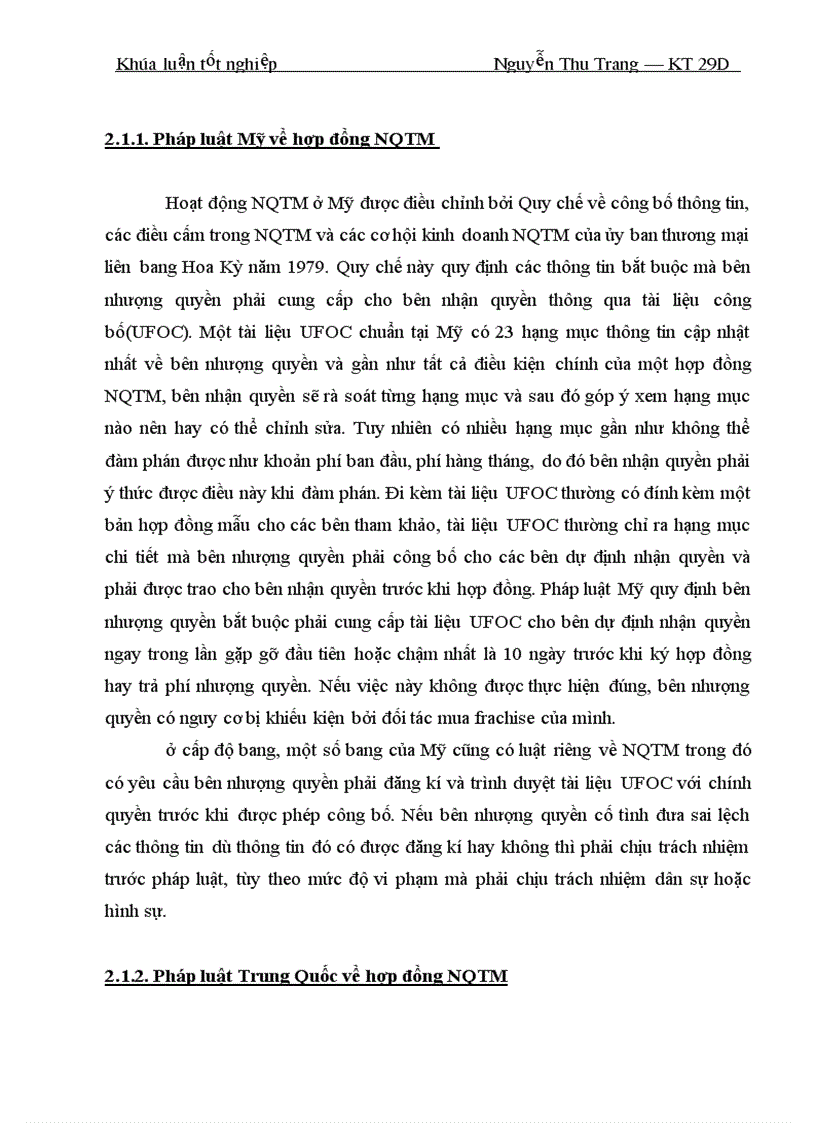 image for page Một số vấn đề lý luận và thực tiễn về hợp đồng nhượng quyền thương mại ở Việt Nam