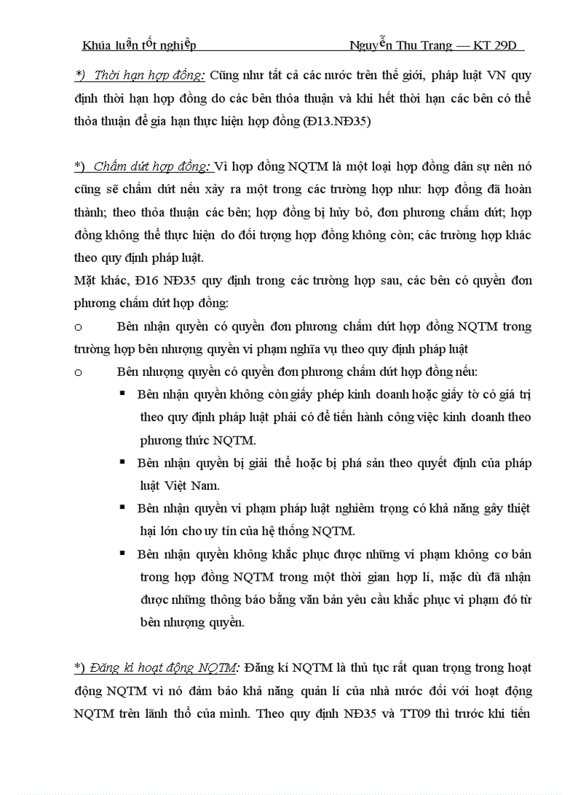 image for page Một số vấn đề lý luận và thực tiễn về hợp đồng nhượng quyền thương mại ở Việt Nam