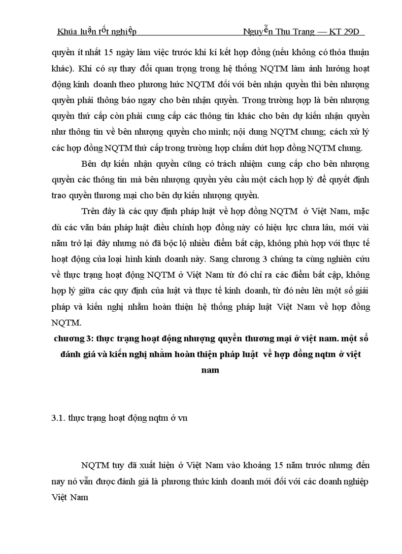 image for page Một số vấn đề lý luận và thực tiễn về hợp đồng nhượng quyền thương mại ở Việt Nam