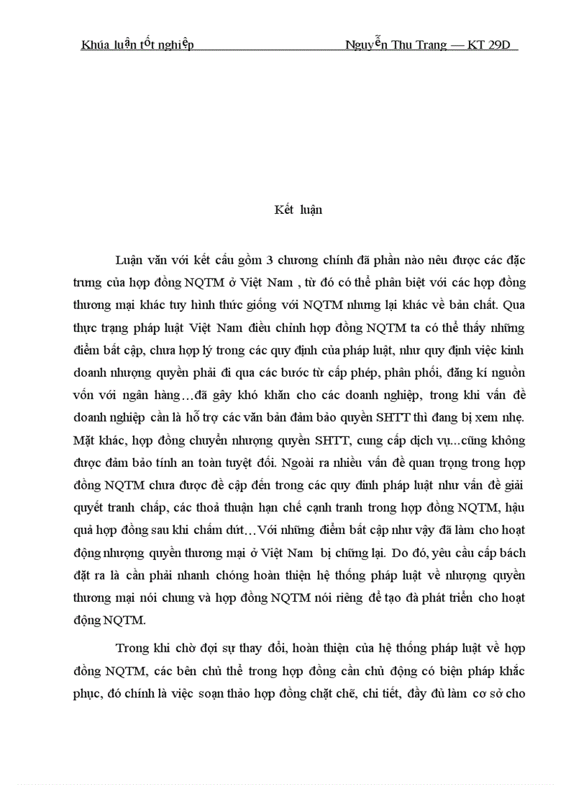 image for page Một số vấn đề lý luận và thực tiễn về hợp đồng nhượng quyền thương mại ở Việt Nam