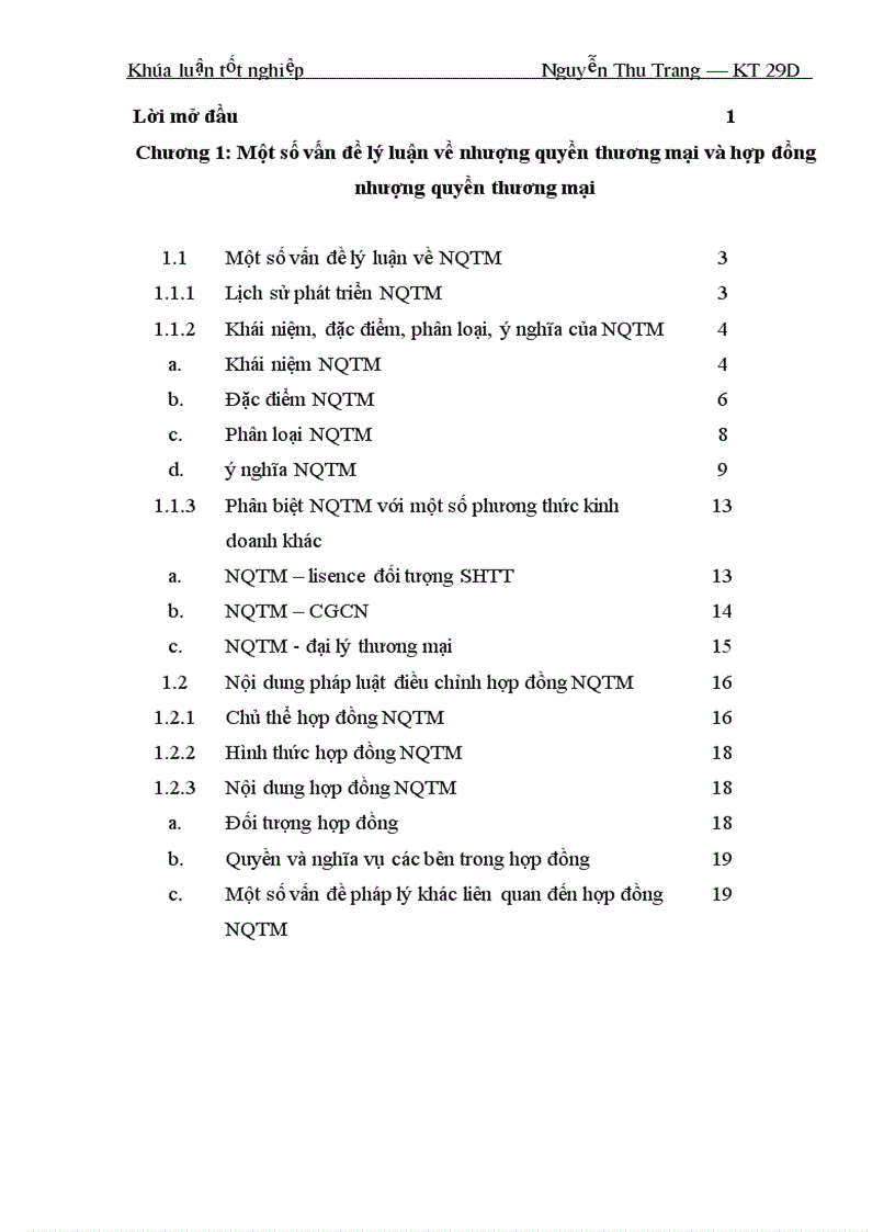 image for page Một số vấn đề lý luận và thực tiễn về hợp đồng nhượng quyền thương mại ở Việt Nam
