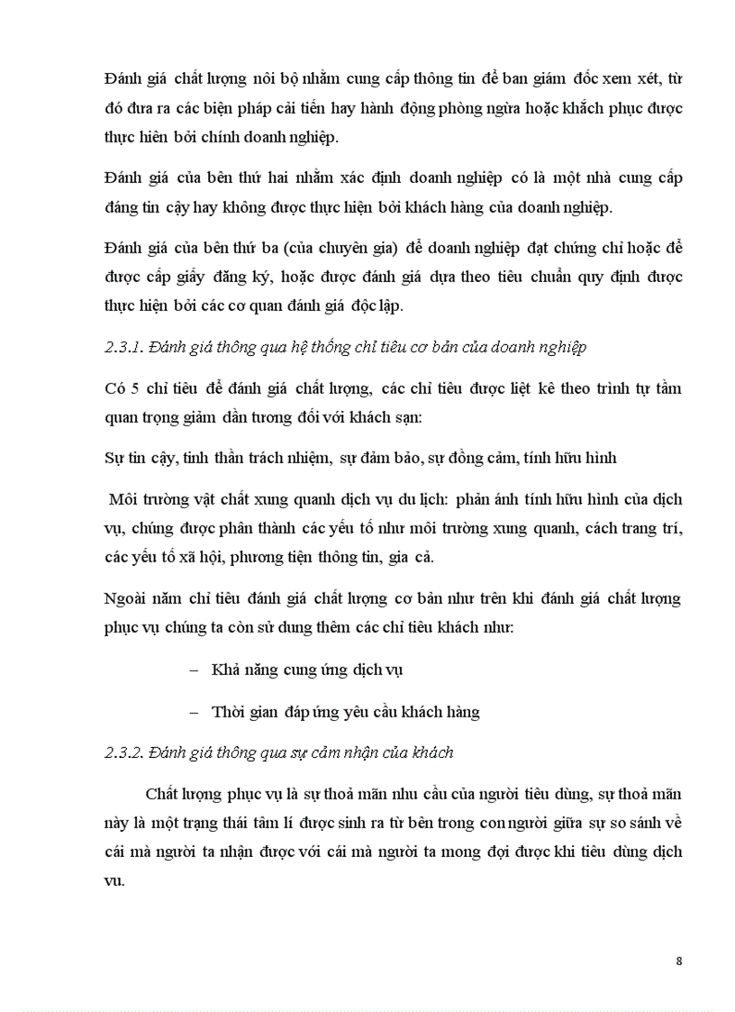 image for page Thực trạng và giải pháp nâng cao chất lượng dịch vụ lưu trú tai khách sạn công đoàn việt nam