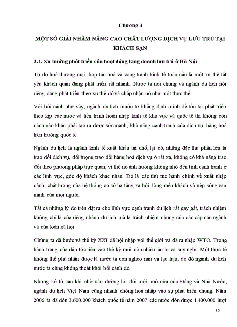 image for page Thực trạng và giải pháp nâng cao chất lượng dịch vụ lưu trú tai khách sạn công đoàn việt nam