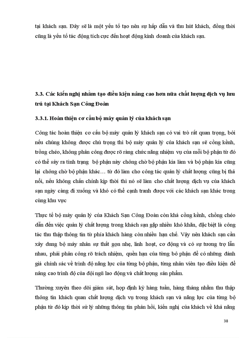 image for page Thực trạng và giải pháp nâng cao chất lượng dịch vụ lưu trú tai khách sạn công đoàn việt nam