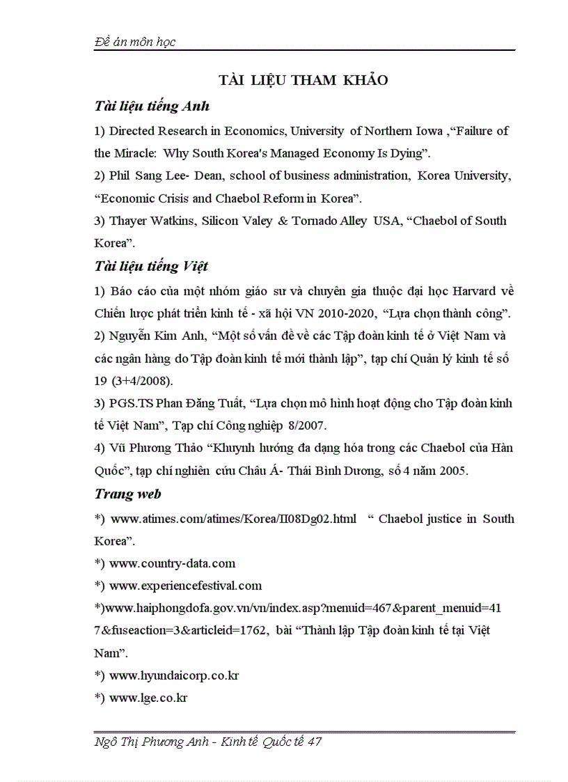 image for page Mô hình tập đoàn kinh tế của Hàn Quốc và bài học về chính sách phát triển tập đoàn kinh tế Việt Nam trong điều kiện hội nhập