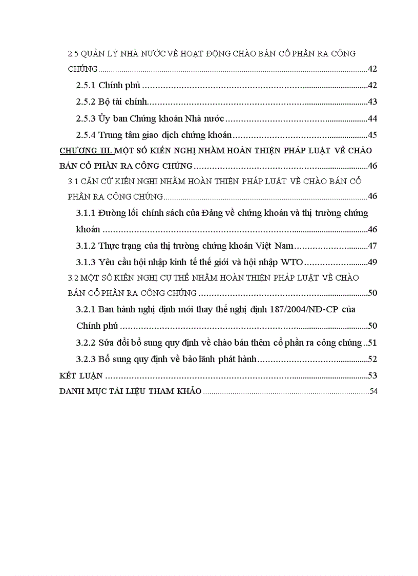 image for page Pháp luật về chào bán cổ phần ra công chúng