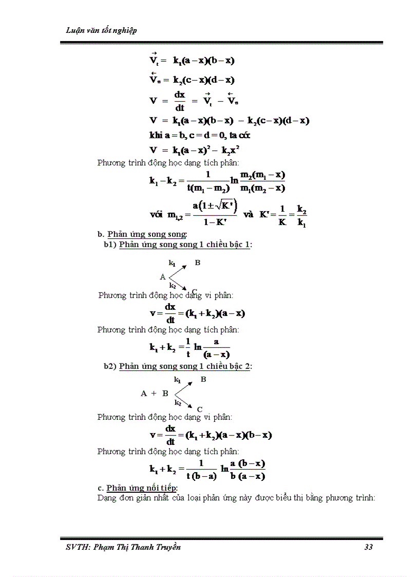 image for page Hệ thống hóa bài tập phần Hóa lý phục vụ bồi dưỡng học sinh giỏi ở trường THPT