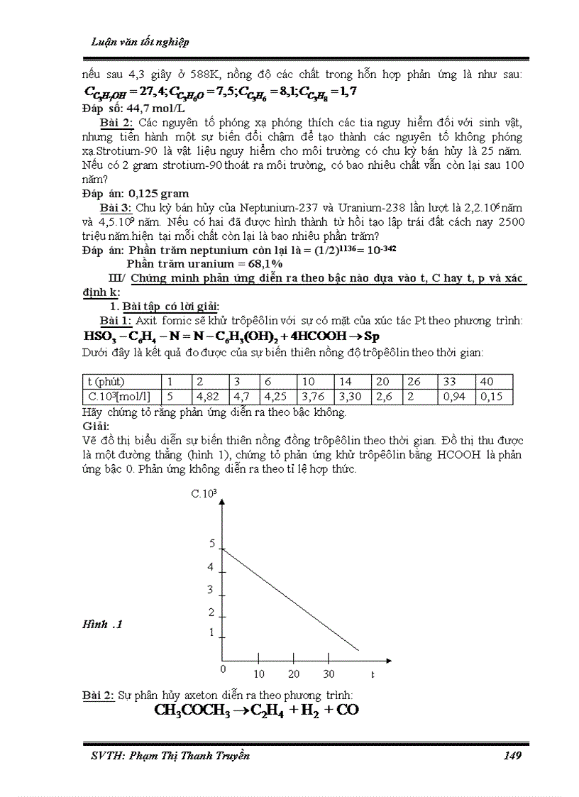 image for page Hệ thống hóa bài tập phần Hóa lý phục vụ bồi dưỡng học sinh giỏi ở trường THPT