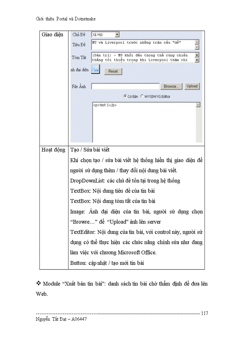 image for page DotNetNuke và portal ứng dụng của chúng