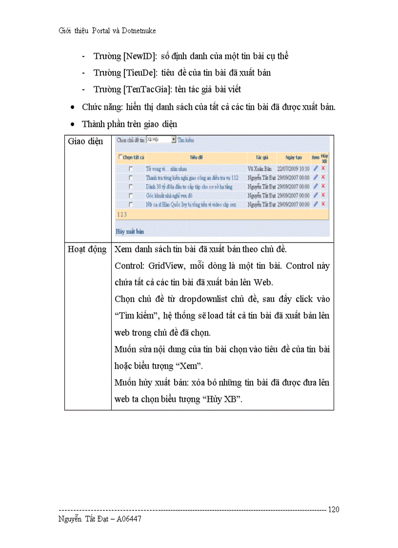image for page DotNetNuke và portal ứng dụng của chúng