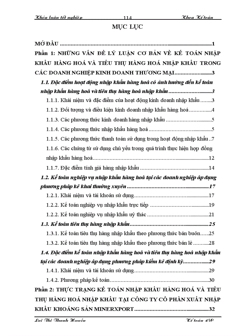 image for page Hoàn thiện kế toán nhập khẩu hàng hoá và tiêu thụ hàng hoá nhập khẩu tại Công ty Cổ phần Xuất Nhập khẩu Khoáng sản MINERXPORT
