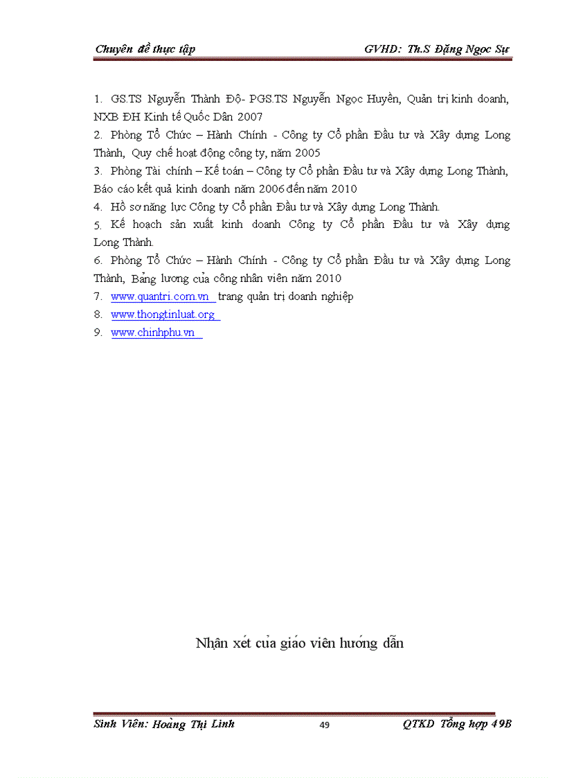 image for page Công tác tiền lương tại Công ty Cổ phần Đầu tư và Xây Dựng Long Thành