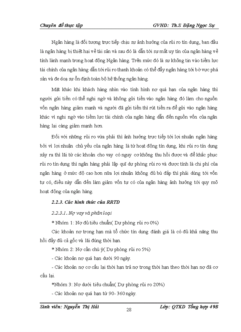 image for page Rủi ro tín dụng tại ngân hàng Nông nghiệp và phát triển nông thôn chi nhánh Cẩm Xuyên Hà Tĩnh