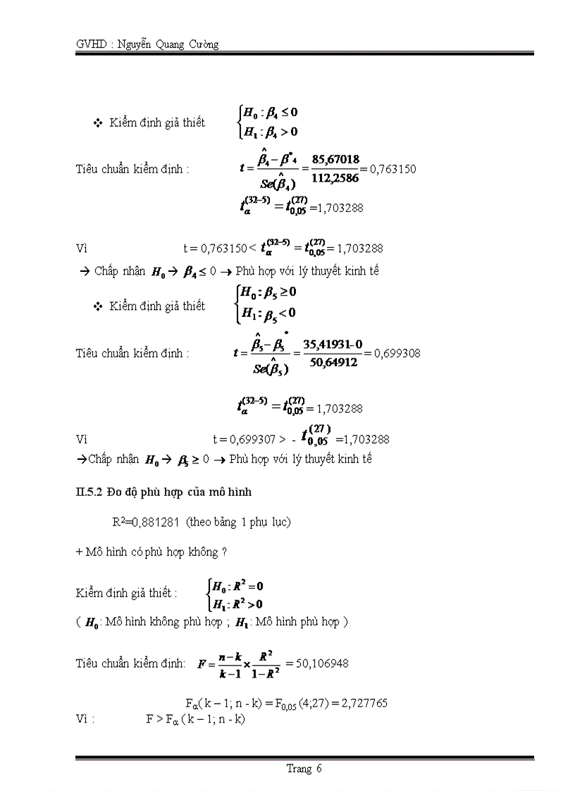 image for page Thử nghiệm xây dựng mô hình kinh tế lượng để phân tích những tác động ảnh hưởng của tổng giá trị nhập khẩu dân số chỉ số giá tiêu dùng tỷ lệ lạm phát đến tổng sản phẩm quốc nội