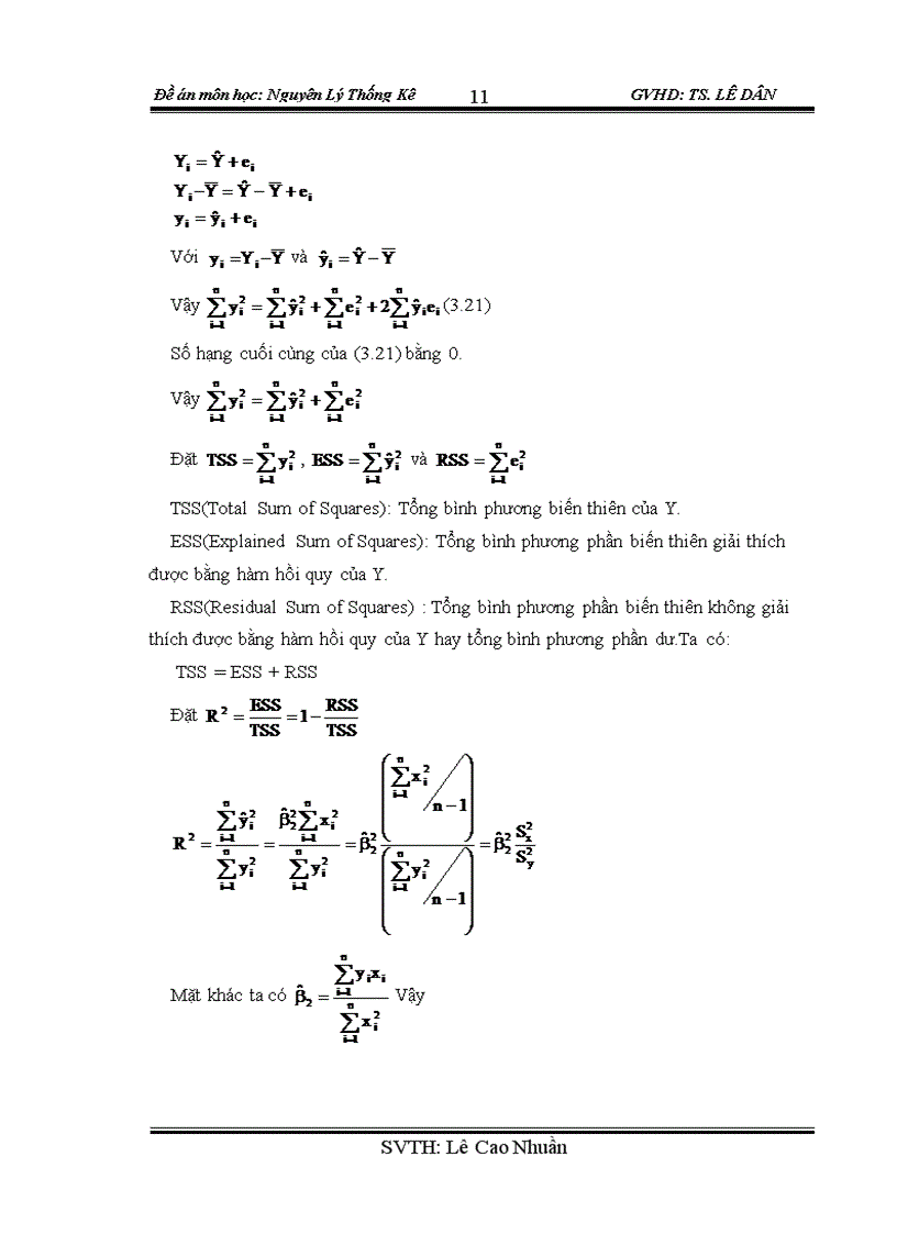 image for page Ứng dụng của phần dư trong phân tích hàm hồi quy