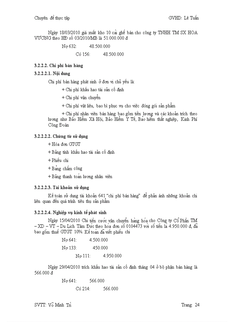 image for page Kế toán Doanh thu chi phí xác định kết quả kinh doanh tại công ty cổ phần nội thất