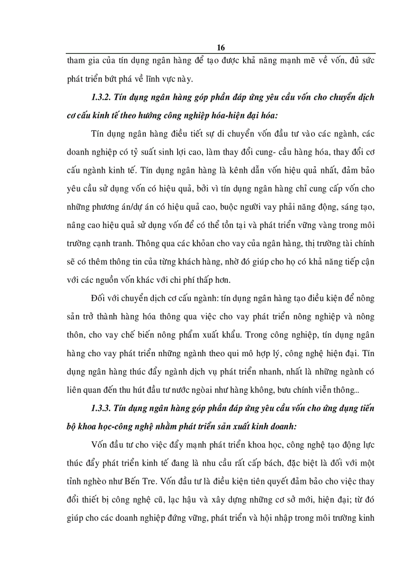 image for page Nâng cao chất lượng và hiệu quả họat động tín dụng của chi nhánh Ngân hàng công thương tỉnh Bến Tre góp phần thúc đẩy phát triển kinh tế địa phương