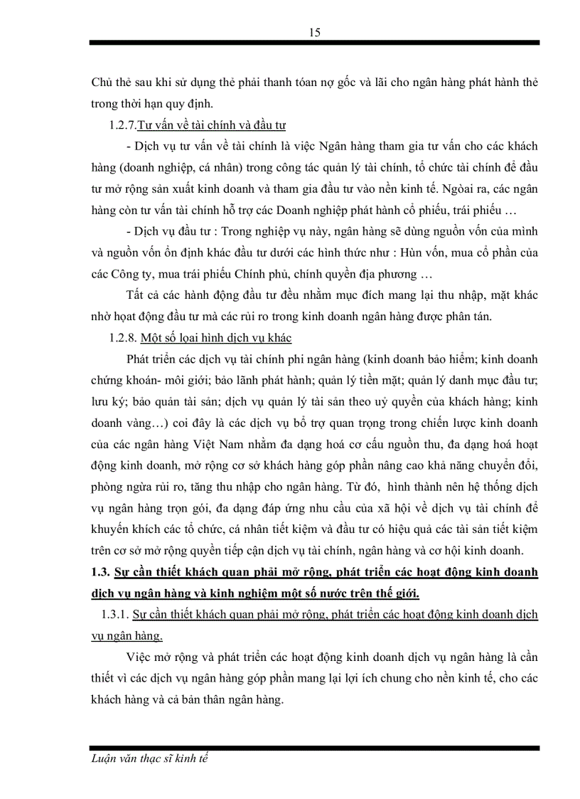 image for page Các giải pháp mở rộng và phát triển hoạt động kinh doanh dịch vụ tại Ngân hàng Công Thương Chi nhánh 6 TPHCM từ nay đến 2010