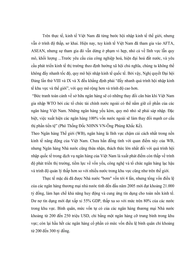 image for page Một số giải pháp nhằm nâng cao năng lực cạnh tranh của Ngân hàng Á Châu trong xu thế hội nhập