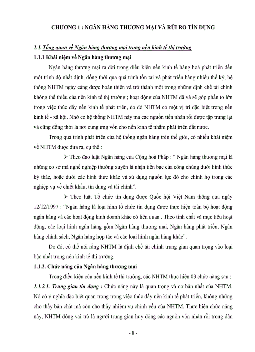 image for page Những giải pháp hạn chế rủi ro tín dụng trong các Ngân hàng thương mại ở Tp HCM