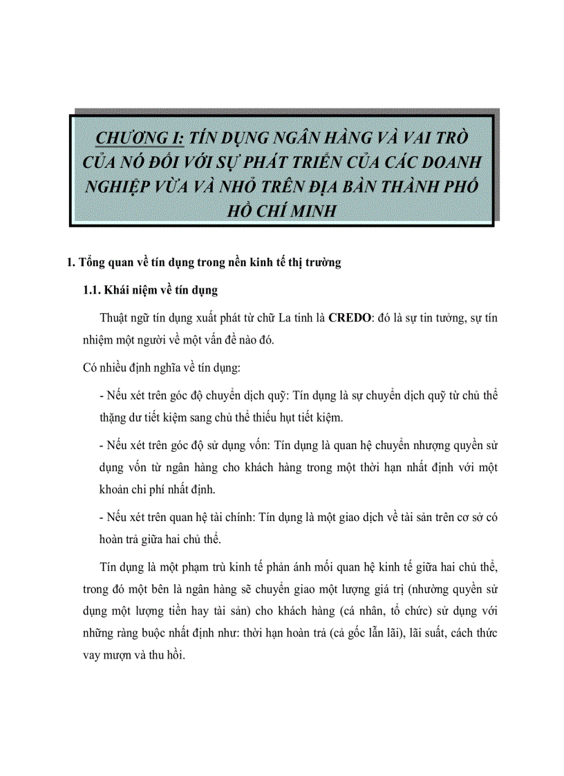 image for page Các giải pháp nâng cao hiệu quả tín dụng của các ngân hàng thương mại đối với các dnvvn trên địa bàn thành phố hồ chí minh giai đoạn 2006 2010