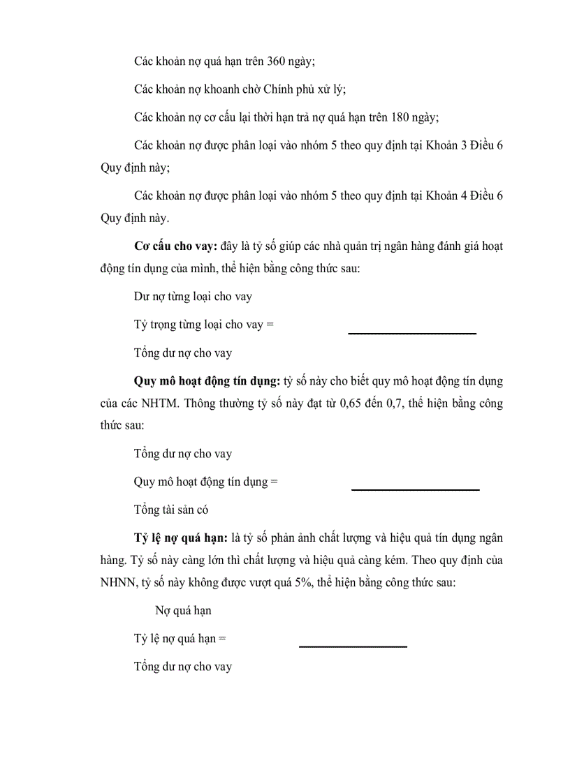 image for page Các giải pháp nâng cao hiệu quả tín dụng của các ngân hàng thương mại đối với các dnvvn trên địa bàn thành phố hồ chí minh giai đoạn 2006 2010