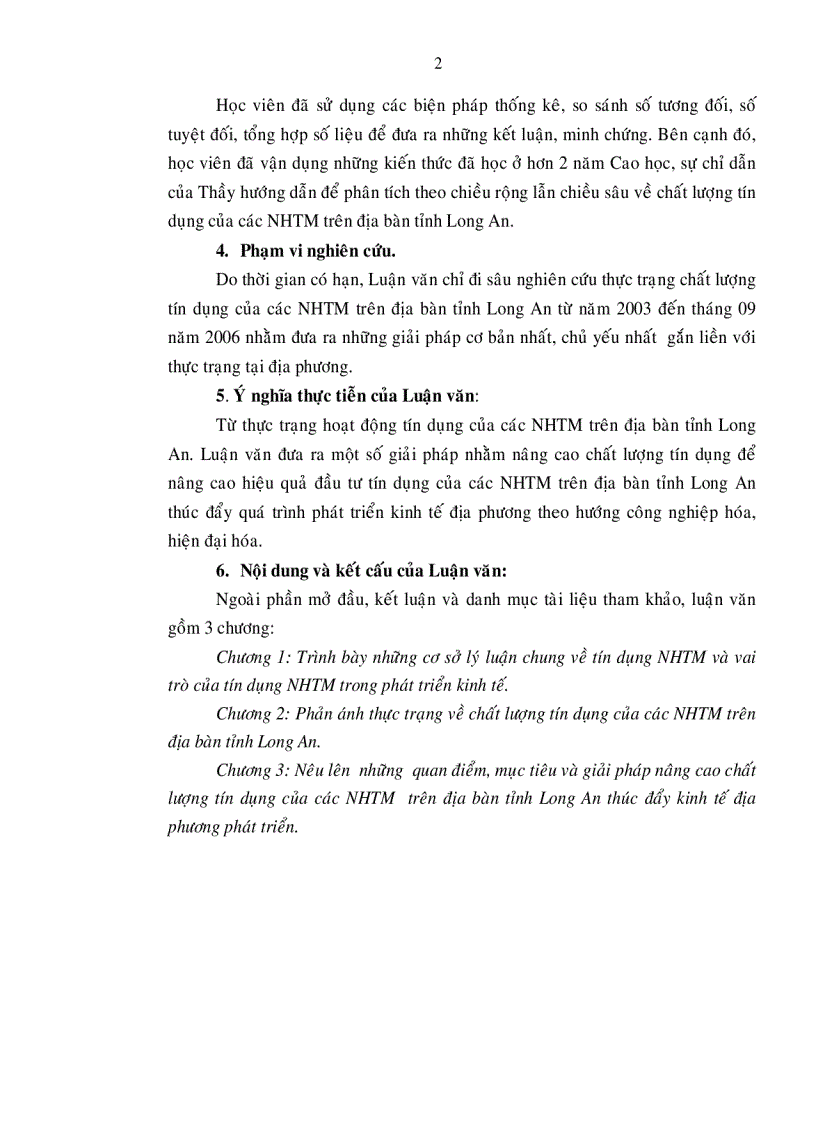 image for page Nâng cao chất lượng tín dụng của các ngân hàng thương mại trên địa bàn tỉnh Long An để góp phần phát triển kinh tế địa phương