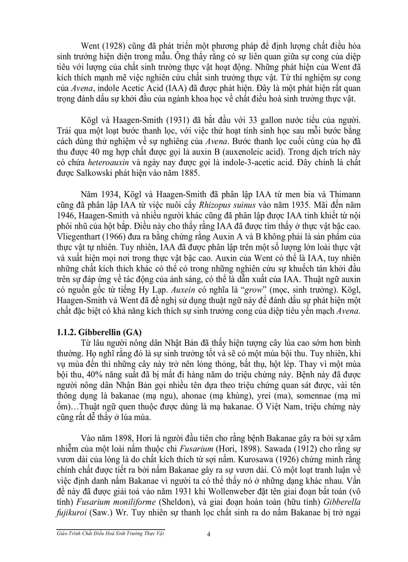 image for page Hormon sinh trưởng thực vật