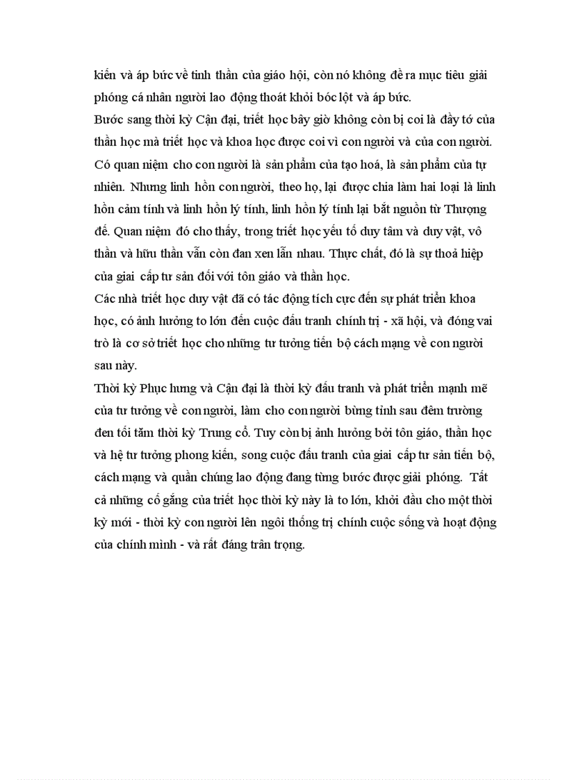 image for page Vấn đề con người trong triết học tây âu thời kỳ phục hưng và cận đại