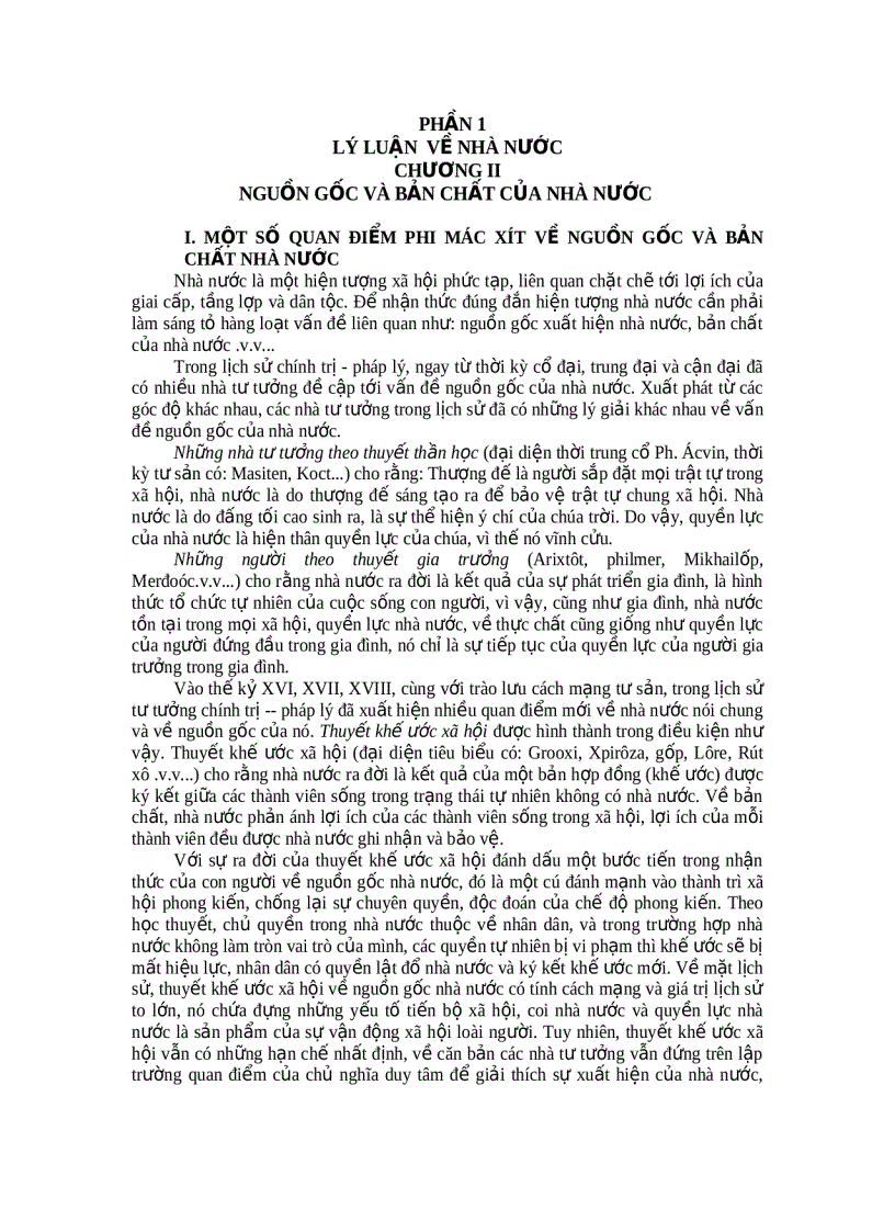 image for page Giáo trình lý luận về nhà nước và pháp luật