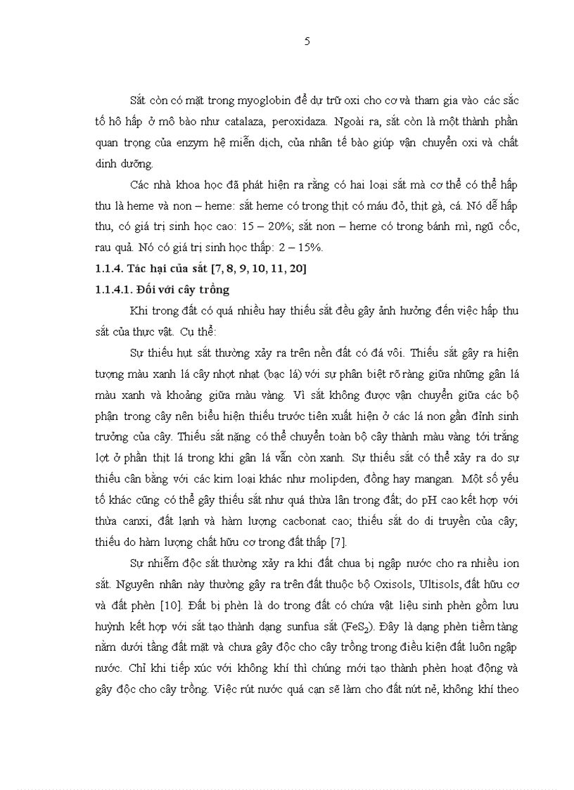 image for page Nghiên cứu xác định tổng hàm lượng sắt trong một số loại đất trồng rau trên địa bàn thành phố Đà Nẵng bằng phương pháp trắc quang phân tử UV VIS