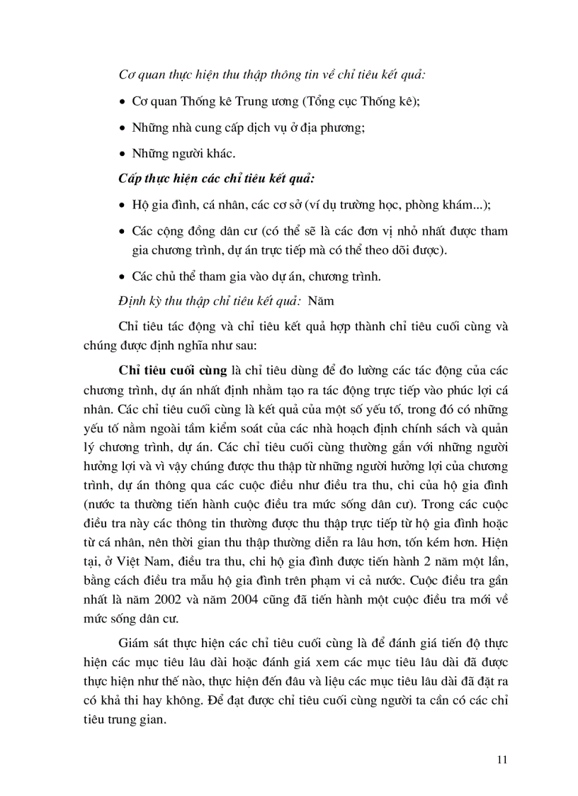 image for page Nghiên cứu các chỉ tiêu đầu vào đầu ra kết quả ảnh hưởng và khả năng vận dụng trong giám sát đánh giá chiến lược toàn diện về tăng trưởng và xoá đói giảm nghèo ở Việt nam