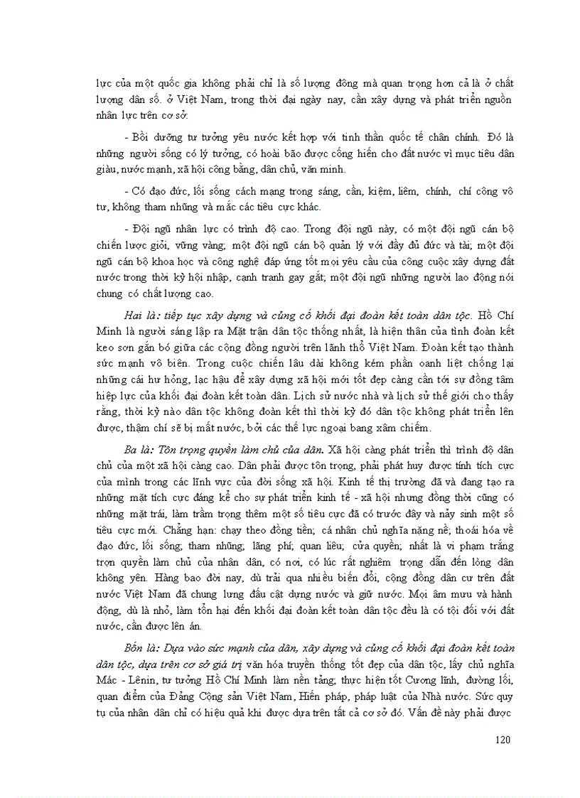 image for page Vận dụng và phát triển tư tưởng Hồ Chí Minh trong công cuộc đổi mới lí luận và thực tiễn
