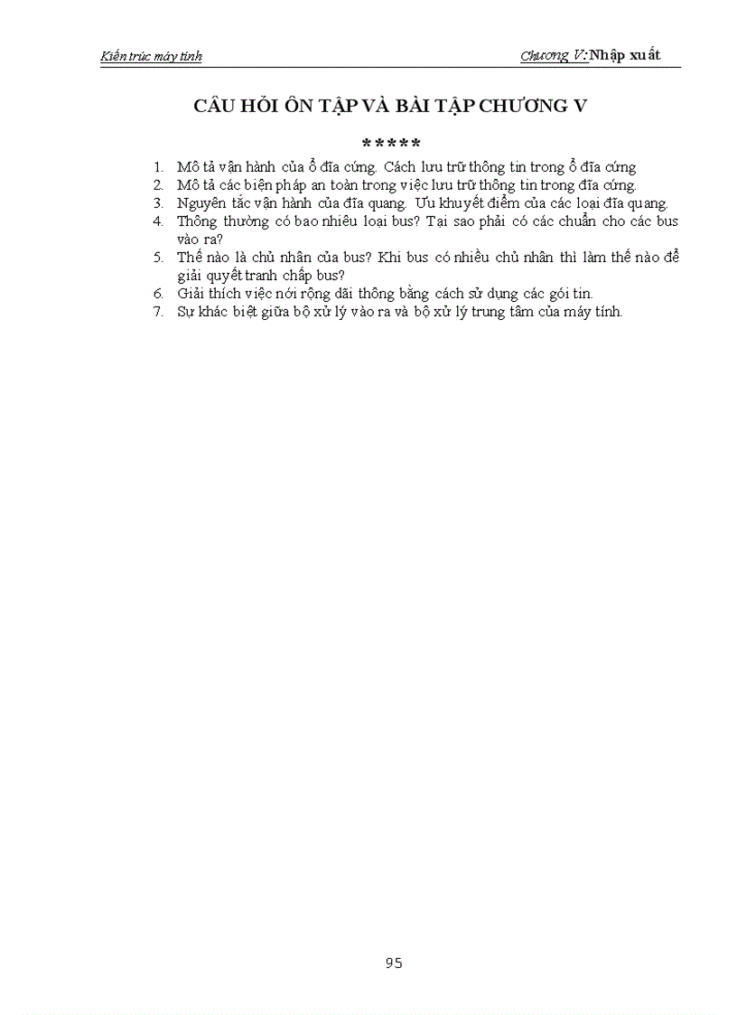 image for page Giáo trình Kiến trúc máy tính Võ Văn Chín