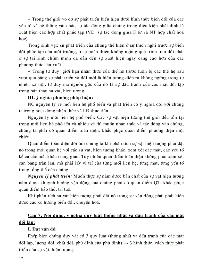 image for page Câu hỏi và đáp án ôn thi cao học môn triết học