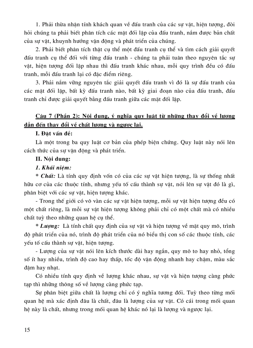 image for page Câu hỏi và đáp án ôn thi cao học môn triết học