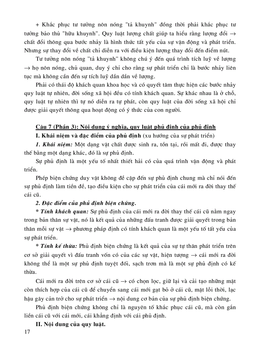 image for page Câu hỏi và đáp án ôn thi cao học môn triết học