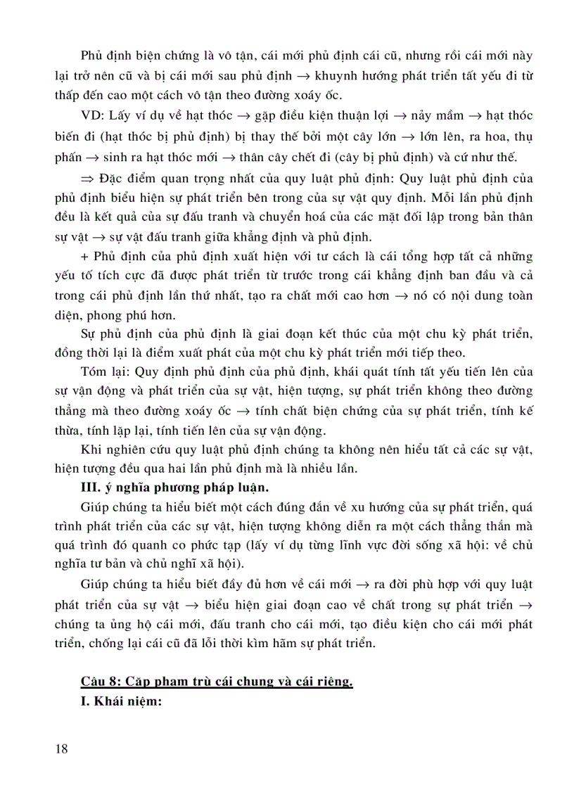 image for page Câu hỏi và đáp án ôn thi cao học môn triết học