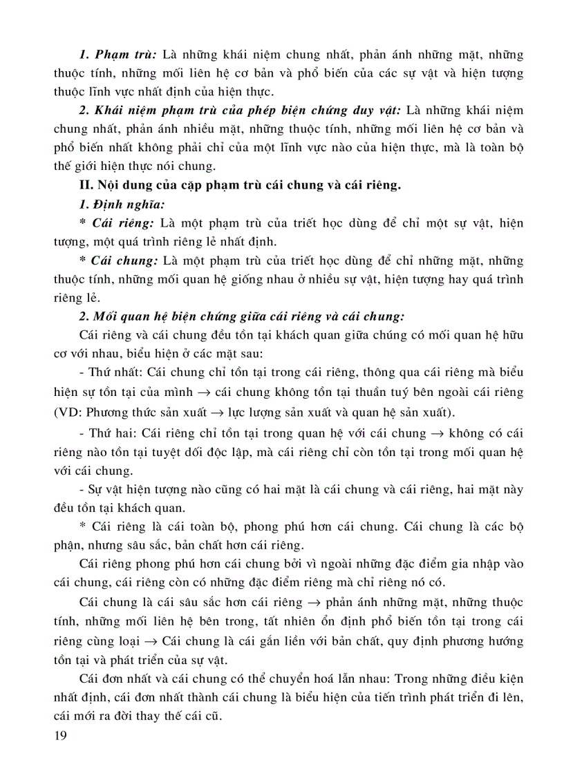 image for page Câu hỏi và đáp án ôn thi cao học môn triết học