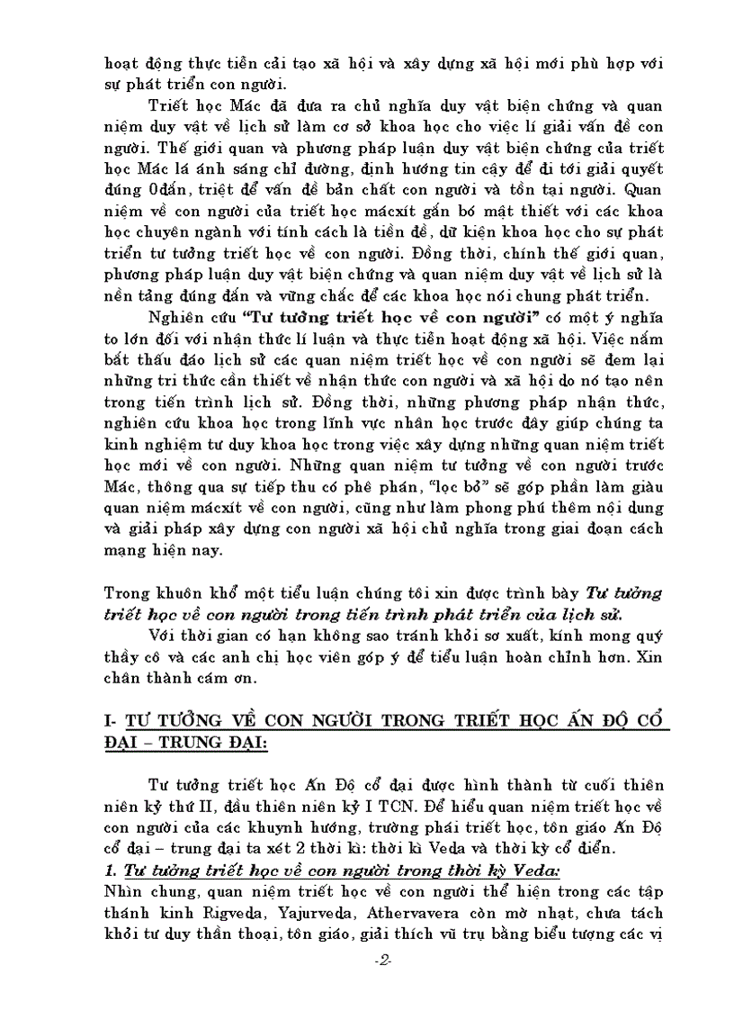 image for page Download tiểu luận cao hoc môn Triết học Tư tưởng triết học về con người trong tiến trình phát triển của lịch sử