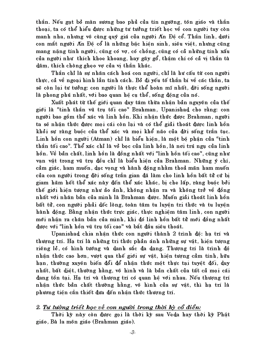 image for page Download tiểu luận cao hoc môn Triết học Tư tưởng triết học về con người trong tiến trình phát triển của lịch sử
