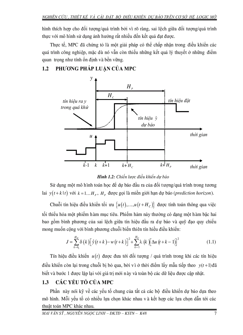image for page Nghiên cứu thiết kế và cài đặt bộ điều khiển dự báo trên cơ sở hệ logic mờ