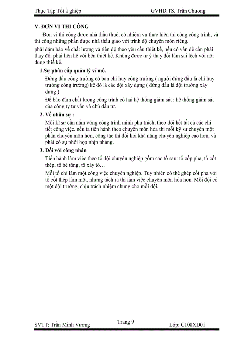 image for page Thực tập tại công ty Cổ Phần Xây Lắp và Vật Liệu Xây Dựng CBM dự án chung cư xây dựng tại Quận 6 TP HCM