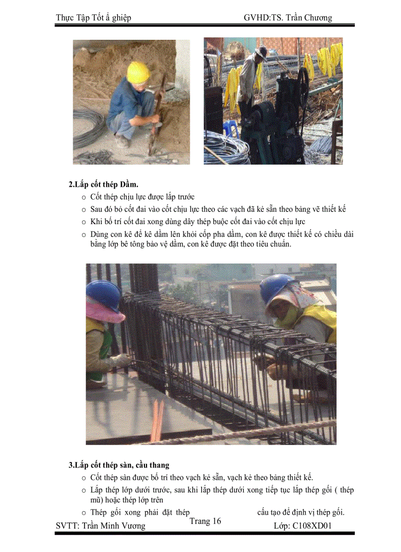 image for page Thực tập tại công ty Cổ Phần Xây Lắp và Vật Liệu Xây Dựng CBM dự án chung cư xây dựng tại Quận 6 TP HCM