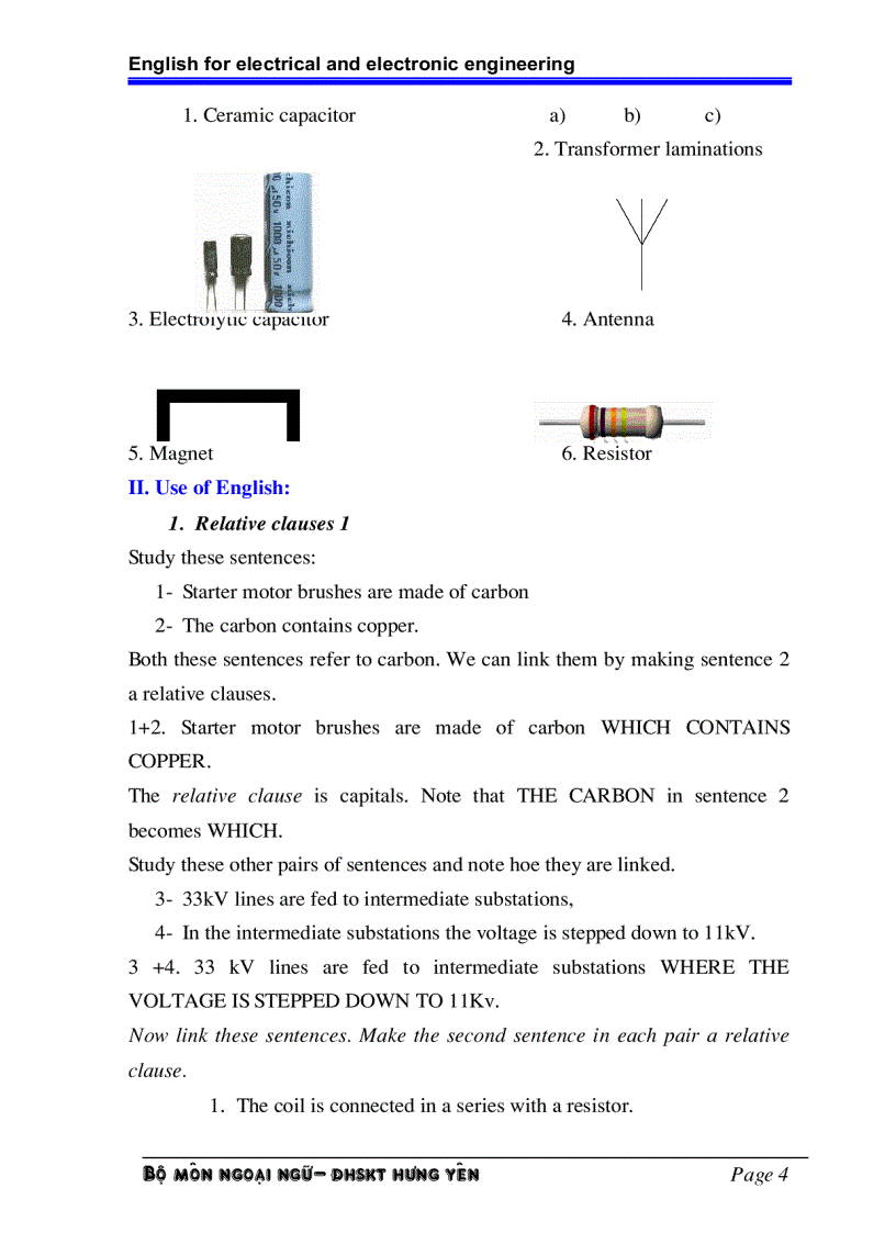 image for page Tiếng anh chuyên ngành điện điện tử