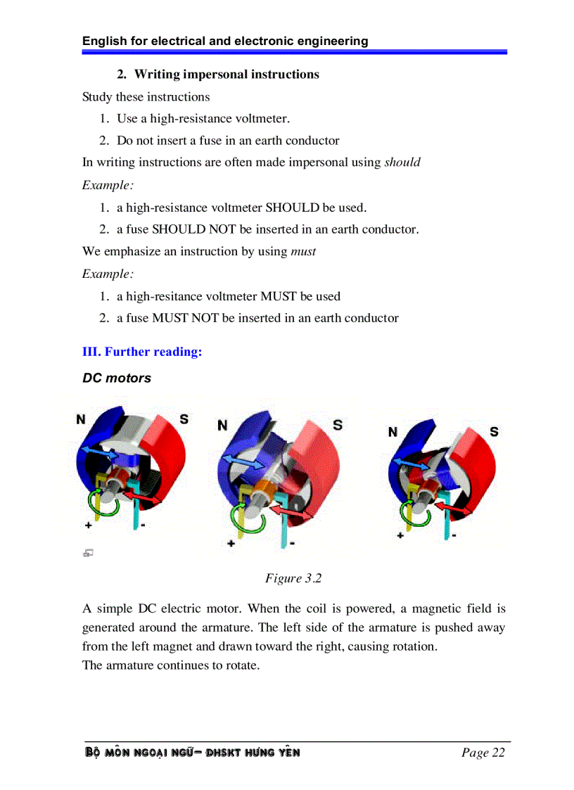 image for page Tiếng anh chuyên ngành điện điện tử